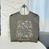 Bolsa de Compras Bordada Ecológica de Cadena de Bolas Estilo Japonés de Gama Alta Bolso Tote de Hombro de Nailon de Nicho para Mujer