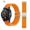 Correa de Reloj Trenzada de Nailon Arcoíris Transfronteriza con Hebilla Deslizante GT6 Adecuada para Huawei GT5 Samsung Watch6 Correa de Reloj con Hebilla Magnética