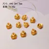 Accesorios de Parche Dorado Chapado en Plata s925 Pulsera de la Suerte Bergamota Accesorios de Pulsera Collar Productos Semiacabados diy