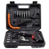 Set de Destornillador Eléctrico de Litio para el Hogar, Mini, Pequeño, Ferretería, Taladro Eléctrico, Herramienta Eléctrica Manual, Destornillador de Vaso