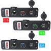 Cargador de coche directo de fábrica uno a tres coche yate coche berlina Panel de pantalla digital coche 12-24v Universal