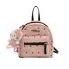 Mochila Laço de Alta Qualidade para Mulheres 2025 Nova Moda Bolsa de Viagem Mochila Pequena Estilo Coreano Estudante Casual Bolsa Escolar