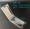 Caja de Ampolla Transparente Engrosada para Mascotas en Stock para Cosméticos, Juguetes Electrónicos, con Gancho, Empaque de Ampolla Plegable de PVC
