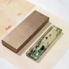 Lanzhai Criativo Peso de Papel de Cristal Prensador de Livros Espessador de Papel Peso de Papel Régua Vento Nacional Prensador de Papel Shi Ruihe Tu Mil Milhas