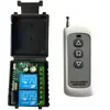 Interruptor de Control Remoto Inalámbrico de 2 Vías 10A 12V/220V Transfronterizo Modificado para Controlar la Rotación Hacia Adelante y Hacia Atrás de Motores de Engranaje 433m