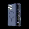 Adequado para iPhone 16 Pro Max, Capa Protetora Magnética Translúcida com Sensação de Pele Abraço de Urso, Capa de Telefone Magnética Translúcida Apple 16