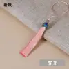 Al por mayor borla de cloisonné Nudo chino borla borla marcapáginas poliéster abanico antiguo accesorios de vestimenta colgante