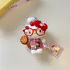 Colgante de Peluche Hello Kitty Gato Año Nuevo Kt Colgante para Bolso Decoración Navideña Adorno Navideño Decoración