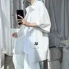 Camisa Casual de Manga Corta Versátil Estilo Urbano Sin Planchar Protección Solar para Hombre, Moda Juvenil, Holgada Relajada Simple de Manga Corta