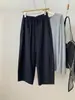 Pantalones Cortos Retro Japoneses de Lyocell Tencel Algodón para Mujer, Adelgazantes y Versátiles, Pantalones Estilo Abuela Petite, Otoño 2026
