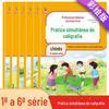 Caderno de Prática Síncrona para Alunos do Ensino Fundamental 1º, 2º, 3º, 4º, 5º e 6º Ano Lápis de Escrita Padrão Caneta Desenho Celebridade Ensinando