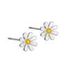 Aretes de Plata Pura S999 para Orejas Perforadas, Lavables y Usables sin Quitar, Elegantes Aretes de Presión Antialérgicos, Aretes de Cartílago de Alta Gama