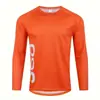 Ropa de Ciclismo para Motocicleta Todoterreno de Manga Larga Poc Ropa de Descenso Camiseta Bicicleta de Montaña Secado Rápido Equipo de Ciclismo para Exteriores Personalización