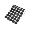 Almohadillas de silicona de rejilla antideslizante negras en stock del fabricante para muebles, mesas y sillas, autoadhesivas, anticolisión, reductoras de ruido y amortiguadoras de golpes