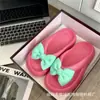 Pantuflas de EVA con suela gruesa y sensación de mierda, para el hogar, verano, color caramelo, hada, viento, playa, chanclas para exteriores, comercio exterior, venta al por mayor