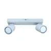 Spot Pequeno Branco Gu10 Clássico Abajur de Alumínio Pode Ser Desmontado 1-2-3-4 Lâmpadas Fácil de Instalar Lâmpadas