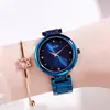 Reloj Gedi Simple con Pedrería para Mujer con Correa de Acero, Reloj Colorido de Moda para Mujer, Reloj de Cuarzo Casual a la Moda para Mujer, Lujo Ligero