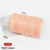 Hilo de Algodón Retorcido a Mano Estilo Xizang de 1 mm para Manualidades, Hilo para Pulseras, Cuerda para Tejer, Cuerda de Algodón Hecha a Mano para Bricolaje, Hilo para Pulseras, Cuerda Trenzada Enrollada