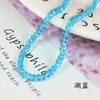 Cuentas de Rueda Arcoíris de 8 mm Cristal DIY Joyería Cristal de Vidrio Cuentas Sueltas Joyería Pulsera Collar Accesorios de Joyería de Moda