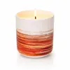 Velas en Taza de Cerámica Mate Hechas a Mano de Alto Nivel Personalizadas DIY, Velas Contenedor con Textura Artística para Exportación Transfronteriza