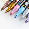 Guangna 8151 Marcador Acrílico Pintura de Diario Estudiante Bolígrafo de Arte Set de Bolígrafos Metálicos de Color Bolígrafo Metálico Transfronterizo