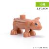 Bloques de Construcción de Partículas Grandes Accesorios de Animales con un Diámetro de Agujero de 9 mm, Venta al por Mayor Dinosaurio, Tigre, Elefante, León, Jirafa Juguetes de Educación Temprana