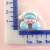 Acessórios de Cabelo Brilhantes Sanrio Presilhas para Cabelo Capa de Celular Resina Menina Materiais DIY Decoração com Cola de Chantilly Desenho Animado
