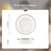 Conjunto de Tigelas e Pratos Minimalista Nórdico para Chá de Casa, Tigelas e Pratos de Cerâmica, Caixa de Presente de Louça com Cor Sob Esmalte