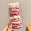 Gomas para el Cabello Dopamine para Niñas, Bandas Elásticas para el Cabello que No Dañan, Cuerdas Elásticas de Alta Elasticidad, Accesorios para el Cabello para Niñas