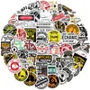 65 Adesivos de Graffiti para Técnico Mecânico Eletricista para Decorar Guitarra Caderno Mala DIY Adesivos à Prova d'Água