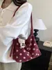 Bolso de mujer de gran capacidad 2026 nuevo bolso de moda casual para principios de otoño para la escuela y el trabajo, bolso tipo albóndiga de hombro y cruzado