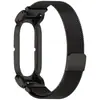 La Fábrica es Adecuada para Usar Correas de Pulsera Inteligente Google Fitbit Air, Correas de Acero Milanés Magnético de Tres Eslabones