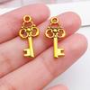 1 colgante de llave de alas de amor con personalidad retro, accesorios para collar DIY, accesorios de Amazon