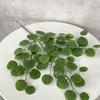 Simulación de hoja de manzana, hoja de dinero dorada, planta verde, decoración de salón de bodas, proyecto de diseño de decoración suave, venta directa de fábrica transfronteriza