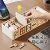 Caja organizadora de cables de datos para escritorio, organizador de enchufes y cables tipo cajón, para ordenar cargadores de computadora y cables de alimentación