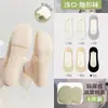Calcetines de Hilo de Seda Helada con Suela de Esponja de Verano para Mujer, Antideslizantes, Anticaídas de Algodón, Boca Baja, Invisibles Finos para Zapatos de Tacón Alto para Mujer