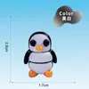 Impresión 3D de Varios Animalitos con Articulaciones Móviles, Pequeños Adornos, Pequeños Modelos de Juguete para Niños para Descomprimir