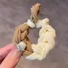 Anillo Grueso Trenzado para el Cabello para Niños Lindo Color Dopamina Caucho Tendón Diadema Cola de Caballo Bola para el Cabello Accesorios para el Cabello