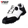 Zapatos de Golf Pgm para Hombre con Tacos Móviles Zapatos Impermeables Transpirables Zapatillas Deportivas para Hombre con Cordones Giratorios