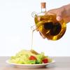Aceitera de vidrio de borosilicato 2 en 1 para cocina, con doble boca sellada, para salsa y vinagre.