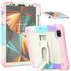 Adecuado para iPad 10ª generación soporte C funda dura de silicona a prueba de golpes A7 lite funda para tableta con soporte plegable