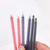 Pluma de gel de alta capacidad 0.5 mm para exámenes estudiantiles, roja, azul, negra, punta de aguja completa, bolígrafo para firmar, bolígrafo de práctica