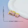 Parche bordado de dibujos animados de parque de atracciones en stock, parches autoadhesivos termoadhesivos para mochilas, estuches para lápices hechos a mano, accesorios de decoración para ropa infantil
