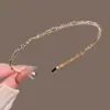 Diadema fina de pedrería estilo coreano, pasador versátil vintage ultra-fairy, diadema de pedrería completa de alta resistencia, nuevo accesorio para el cabello 2026