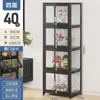 Nova Estante Ultra Estreita Economizadora de Espaço Simples para Casa Quarto Sala de Estar Armazenamento Infantil Estante de Livros Ecológica Multifuncional