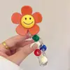 Goma para el pelo de cordón de teléfono de fresa y coco para niña, Elegante, Sin marca, No aprieta, Alta elasticidad, Duradera, para mujeres