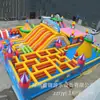 Brinquedos Infláveis para Crianças ao Ar Livre Labirinto Inflável Shopping Center Tobogã com Obstáculos Jogos Divertidos Equipamento de Diversão em PVC Espesso