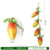 Brochetas de Fruta de Espuma Simulada Manzana Pimiento Decoración de Restaurante de Campo Estilo Pastoral Accesorios para Disparos Fruta Falsa Colgante