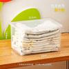 Caja de Almacenamiento para Biberones de Goma con Tapa Plástico Caja de Juguetes para Bebé con Tapa Transparente Flip Rectangular Caja de Almacenamiento