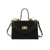 Bolso de Mano Mini Nuevo Color Sólido Textura Fina Hebilla Metálica Cadena para Mujer Bolso Cruzado Ligero Pequeño para Viajes Cotidianos Mujer